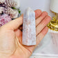Flower Agate Tower 8cm