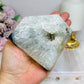 Druzy Agate Pentagon Freeform On Stand 12cm 598g