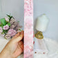 Huge Pink Peruvian Rhodochrosite Tower 29cm 993grams