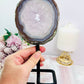 Large 20cm Agate Portal on Stand