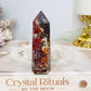 Mexican Lace Agate Tower 8cm