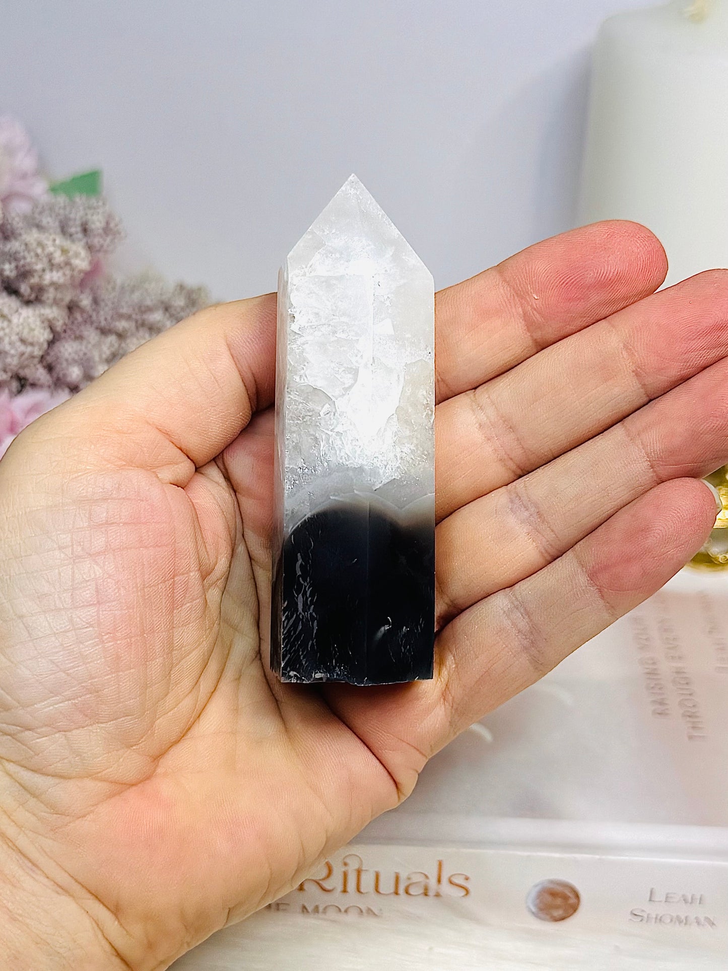 Agate Tower 8cm