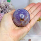 Amethyst X Agate Sphere 6.5cm On Stand