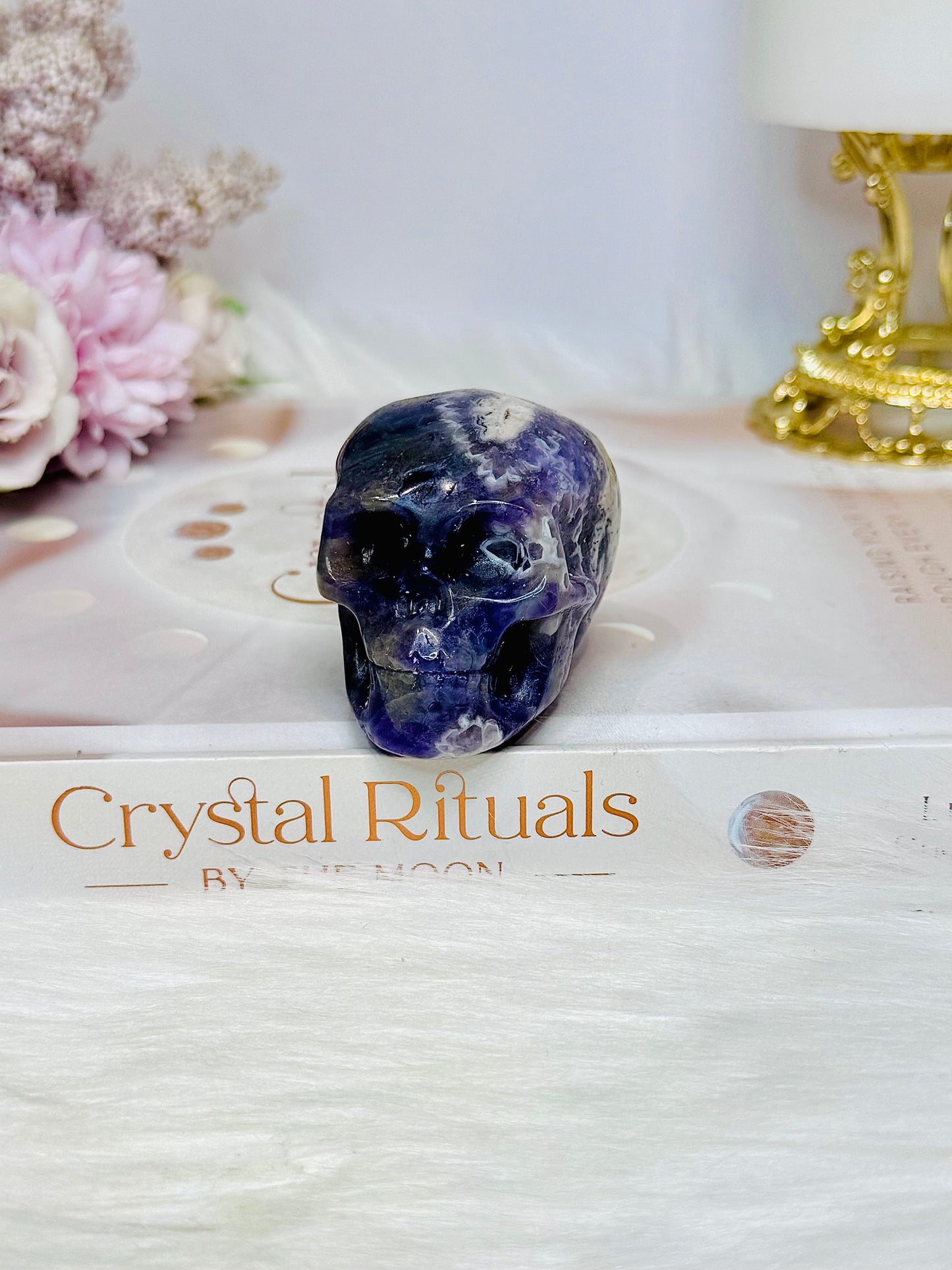 Chevron | Dream Amethyst Carved Skull 5.5cm