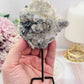 Natural Zeolite | Flower Amethyst Slab on Stand 14cm