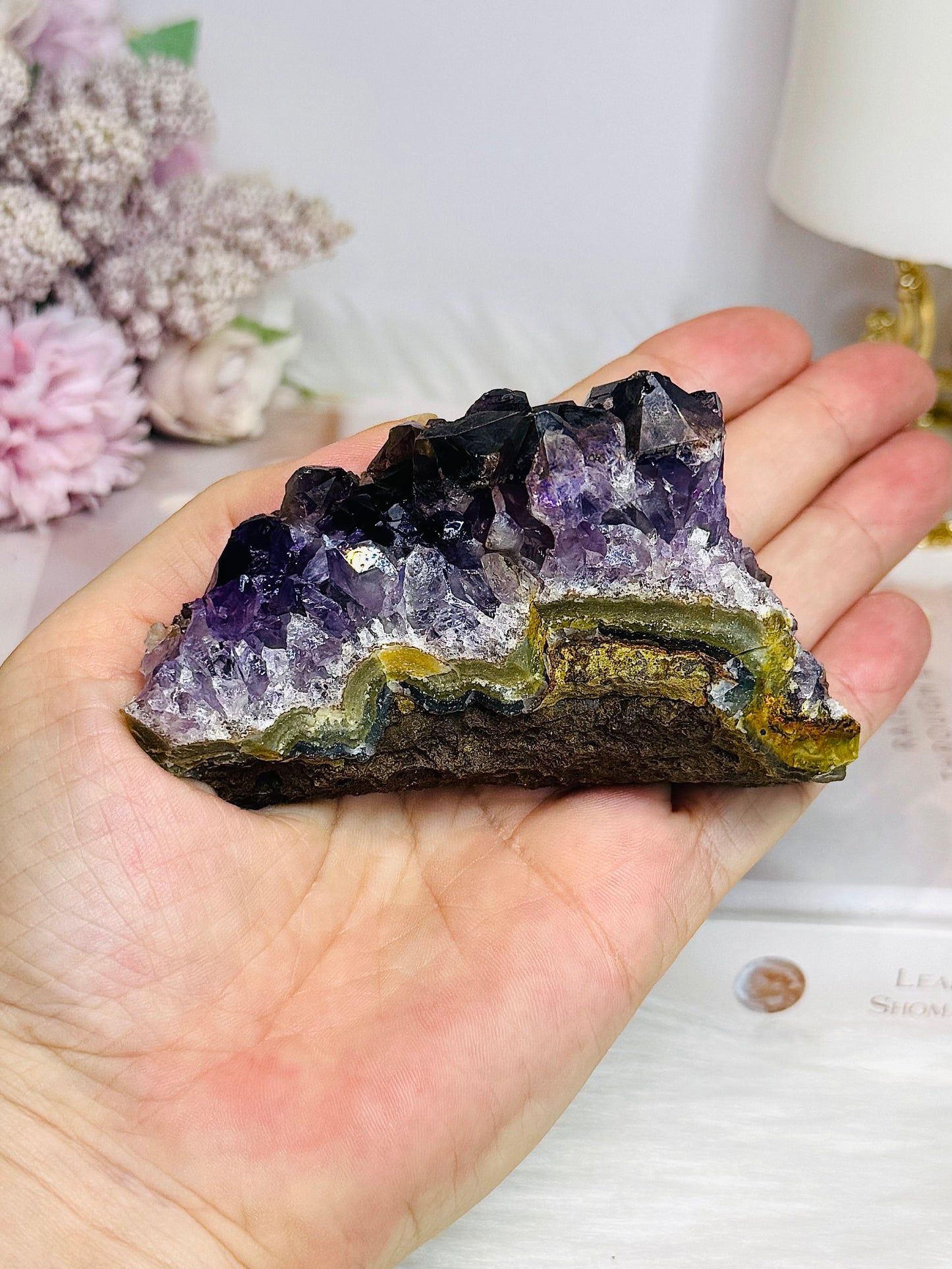 High Grade Amethyst Cluster From Brazil 9cm 230g