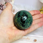 Green Kambaba Jasper on Stand 235g