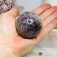 Pink Tourmaline Sphere on Stand 191g