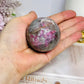 Pink Tourmaline Sphere on Stand 212g