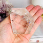 Clear Quartz Polished Freeform with Rainbows 229g