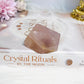 Natural Rose Quartz Freeform with Fern Tree Dentrictic Inclusions 5.5cm