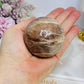 Shimmering Sunstone with Moonstone Sphere on Stand 250g