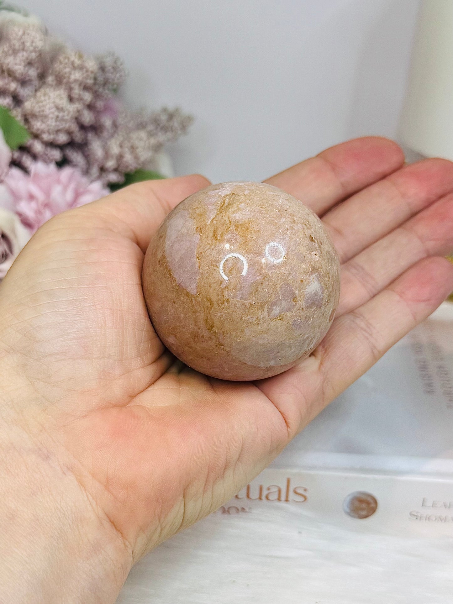 Phosphosiderite Sphere On Stand 188g