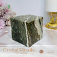 Large Ocean Jasper Druzy Cube 616g