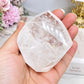 Clear Quartz Polished Freeform with Rainbows 234g