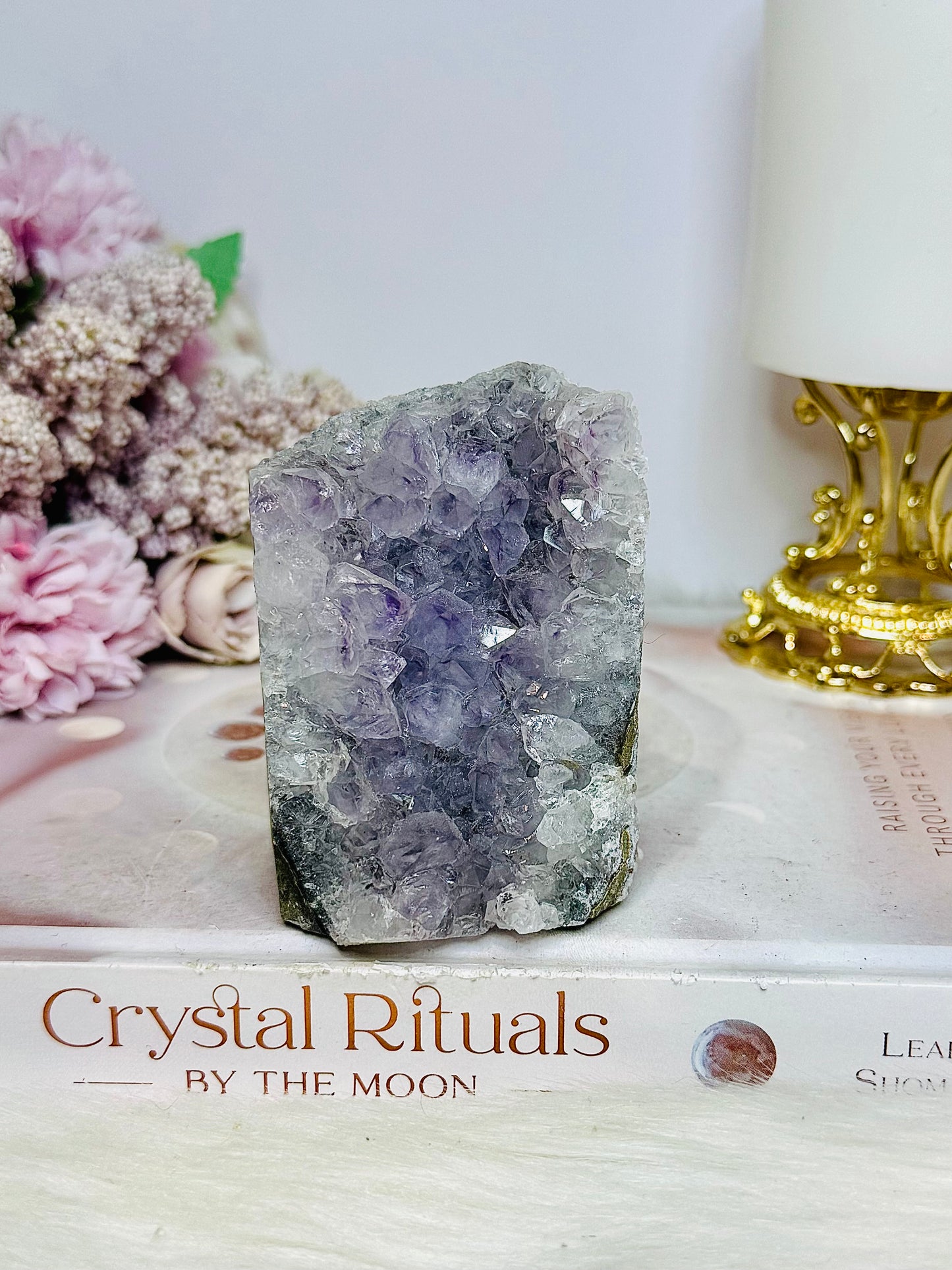 Amethyst Base Cut Cluster 7.5cm 358g