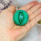 Natural Malachite From Congo Sphere on Stand 140g