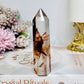 High Grade Fire Quartz Tower 9.5cm