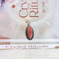 Natural Rhodochrosite Pendant In Gift Bag