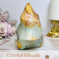 Polychrome Jasper Carved Flame | Freeform 11.5cm 648g
