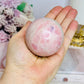 Pink Opal Sphere On Stand 288g