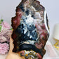 Large Jasper Chunky Slab 22cm 1.1KG  On Stand