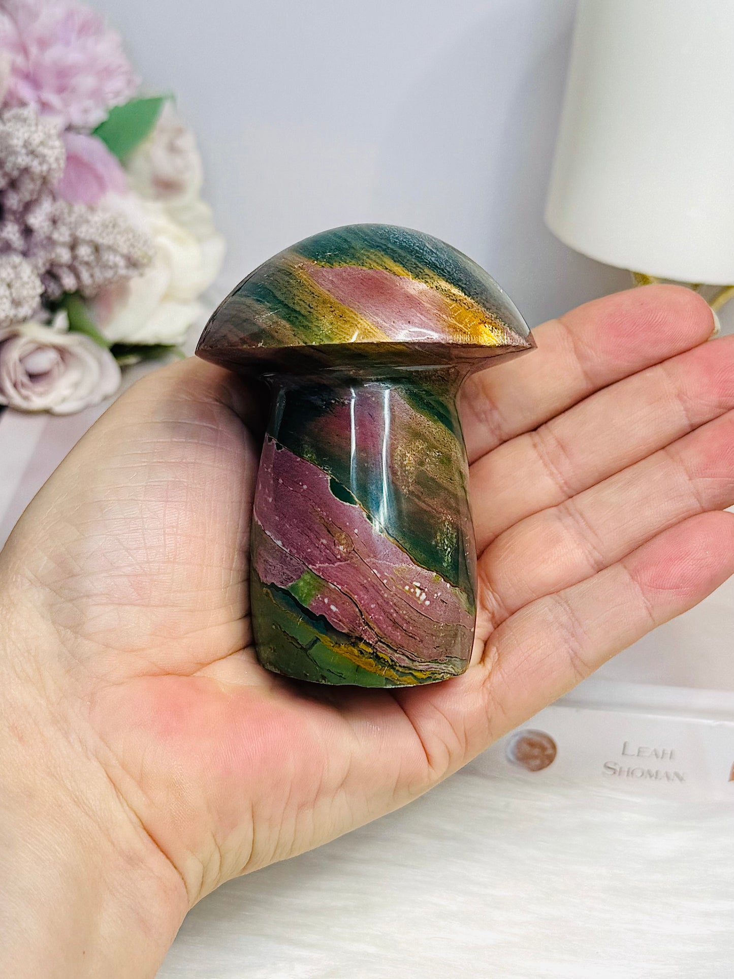 High Grade Ocean Jasper Chunky Mushroom 7.5cm