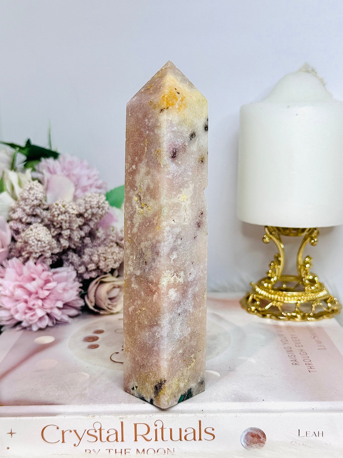 Pink Amethyst Tower 15.5cm