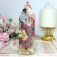 Large Mexican Lace Agate Chunky Tower 16cm
