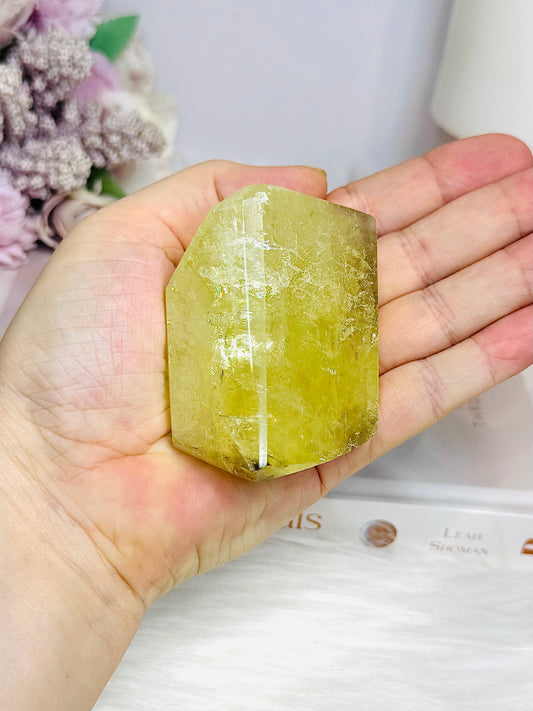 Citrine Freeforms with Rainbows 7cm 162g