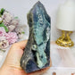 Large Grape Agate Tower 14cm 441g