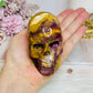 Mookaite Jasper Carved Skull 8.5cm 431g