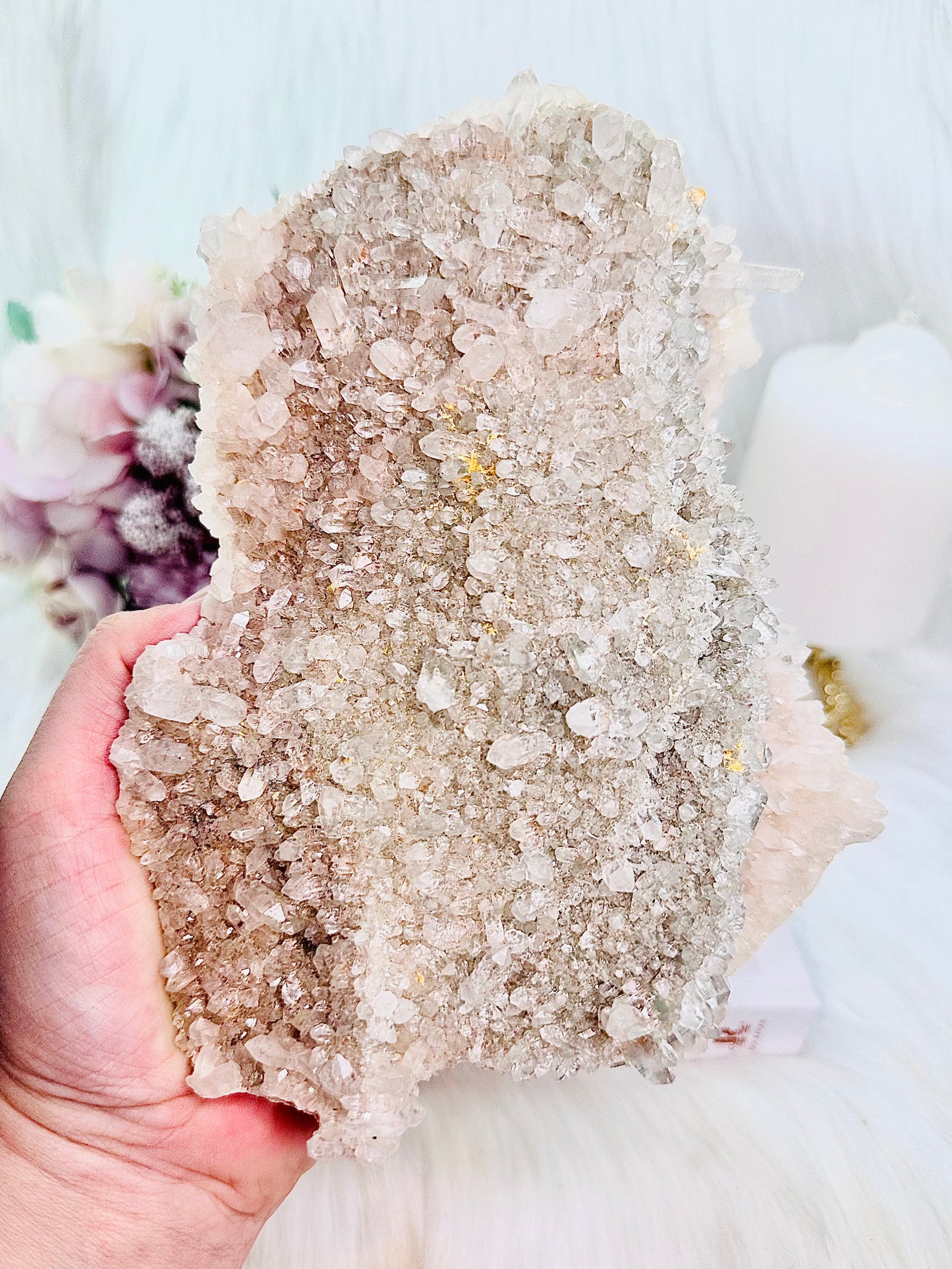 Absolutely Incredible Large 1.1KG Himalayan Quartz Cluster 19cm
