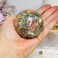 Plum Blossom Jasper Sphere on Stand 301g