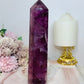 Large Purple Fluorite Tower 19cm