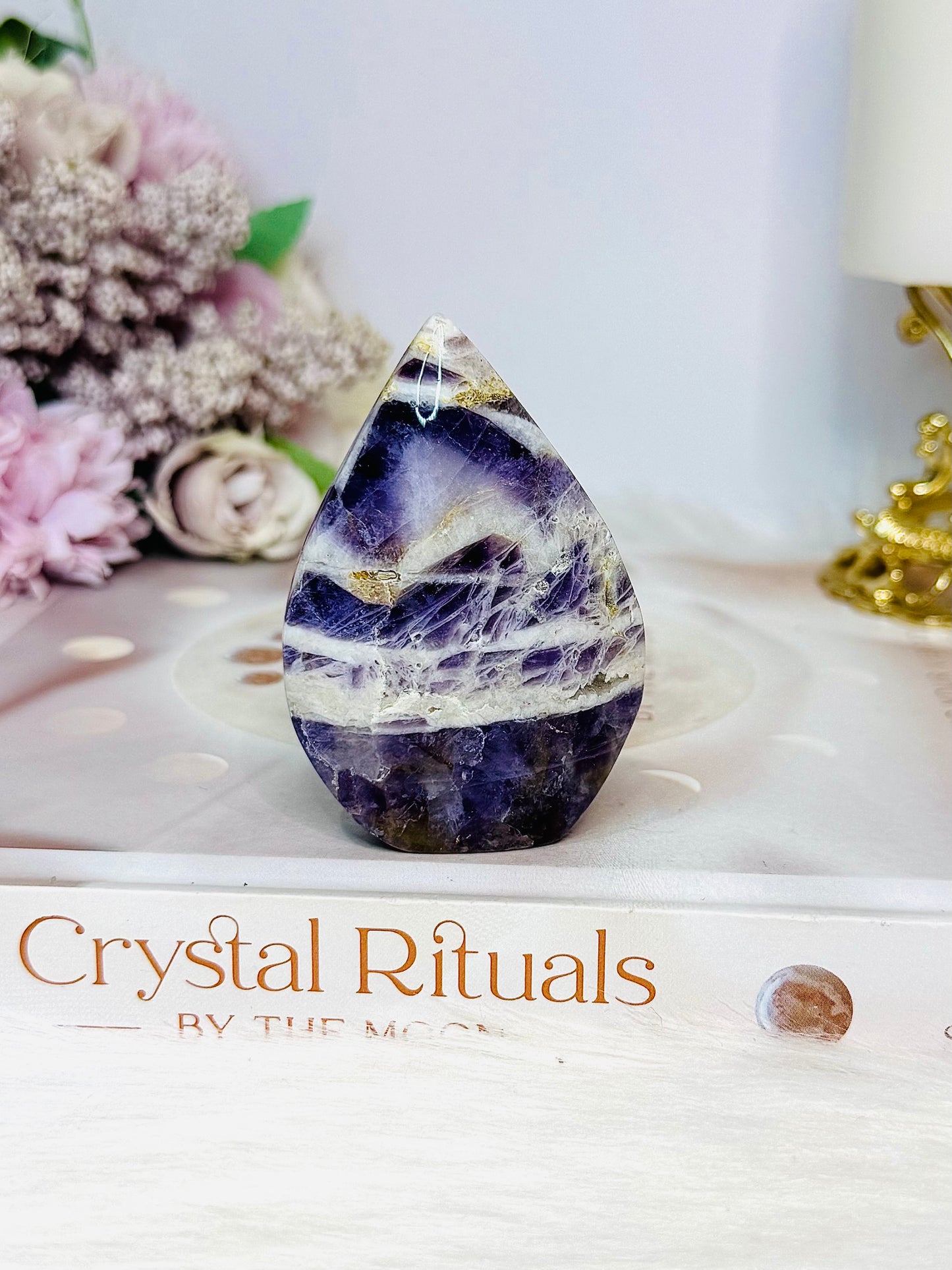Chevron | Dream Amethyst Freeform | Flame 6.5cm