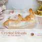 Natural Tangerine Quartz Point 10.5cm