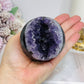 Large Druzy Amethyst Sphere on Stand 381g