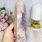 Large Pink Amethyst Druzy Tower 17.5cm 753g