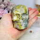 Bumblebee Jasper Carved Skull 8cm 442g