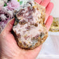 Stunning Chunky Druzy Pink Amethyst Slab From Brazil