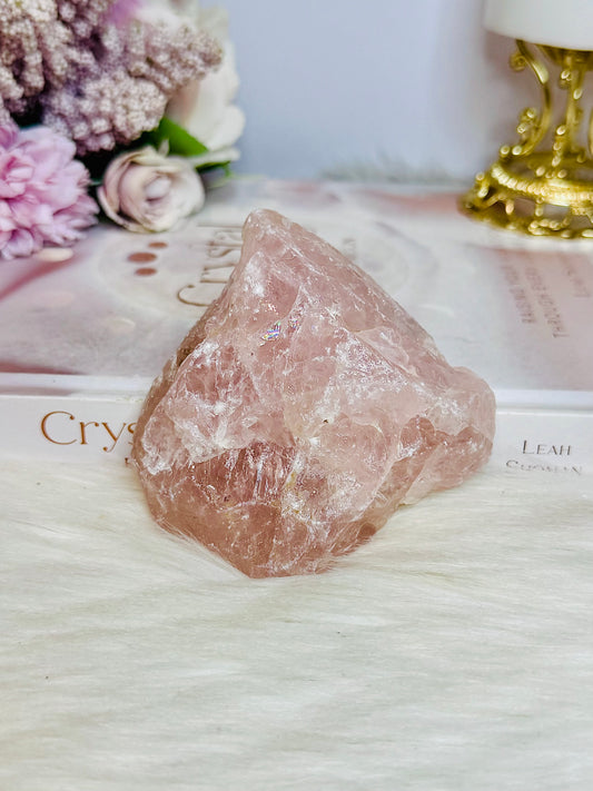 Rose Quart Rough Natural Specimen 217g