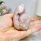 Druzy Pink Amethyst Freeform 7.5cm 143g