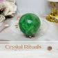Green Fluorite Sphere on Stand 6cm