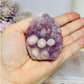 High Grade Druzy Pink Amethyst Flame | Freeform 6.5cm