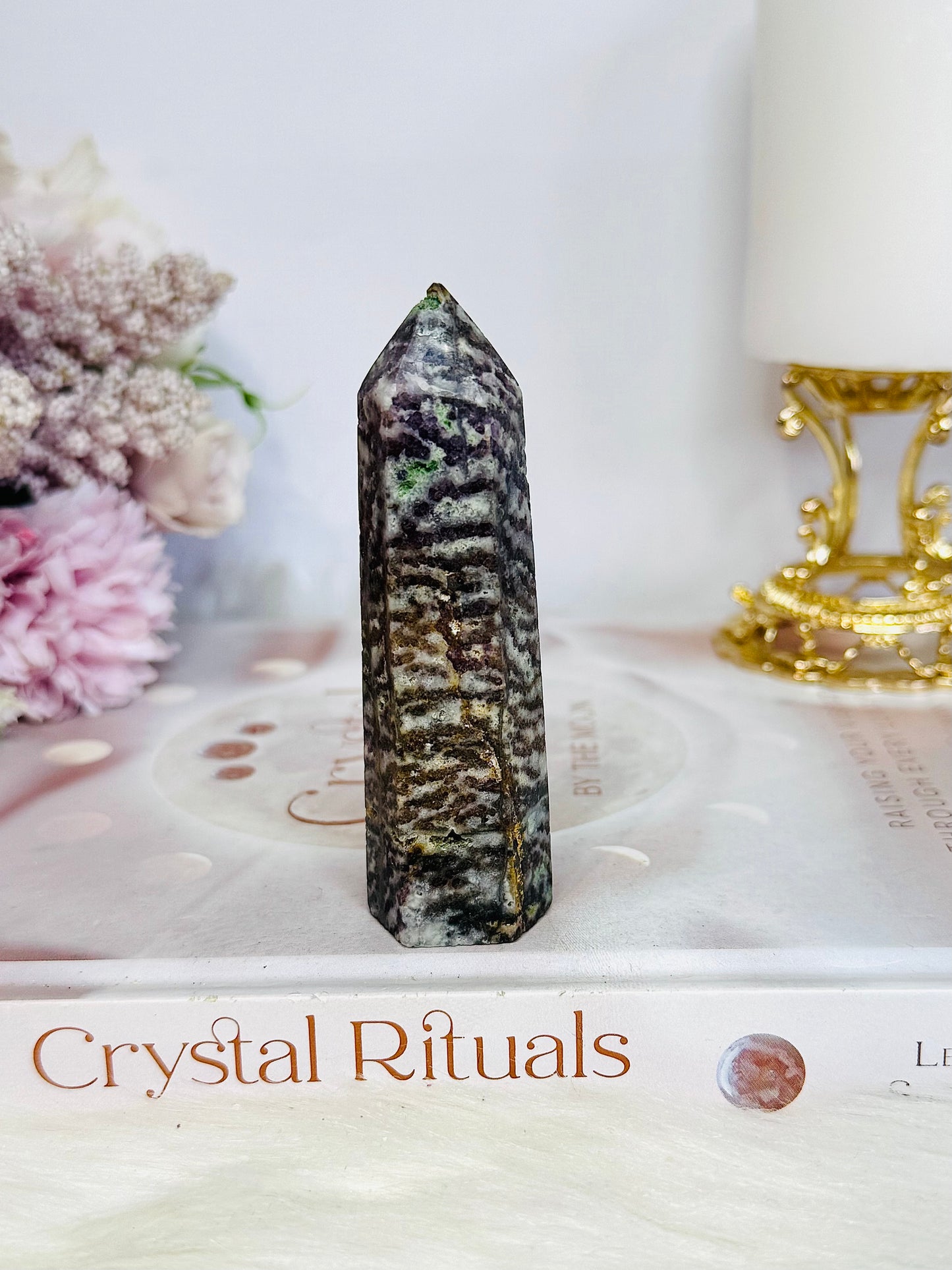 Root Fluorite Tower | Point 9.5cm l