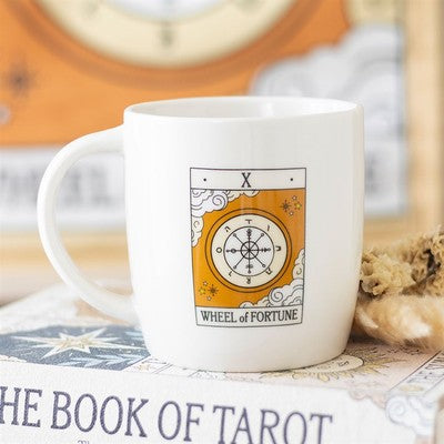 Vintage Tarot Wheel Of Fortune Mug in Box