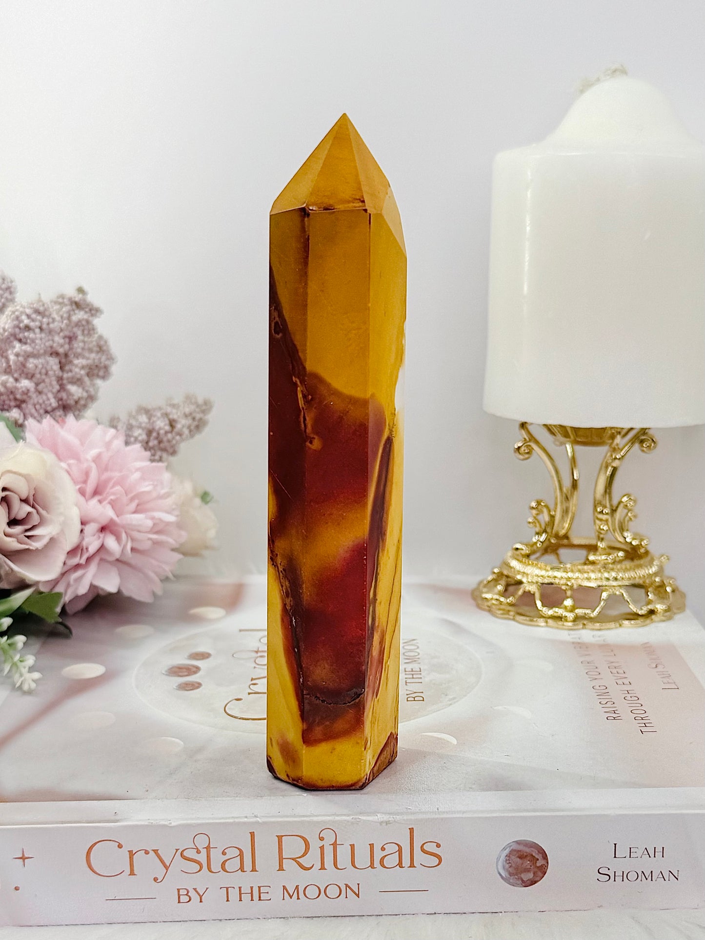 Gorgeous Natural Mookaite Tower 14.5cm