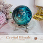 Absolutely Incredible High Grade Chrysocolla Sphere on Stand 339grams