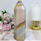 Large Ocean Jasper Druzy Tower 17cm 716g